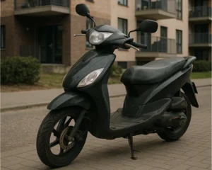 Fem år gammel scooter med lavere markedsværdi