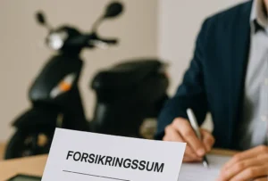 Forsikringssum ved scooterforsikring