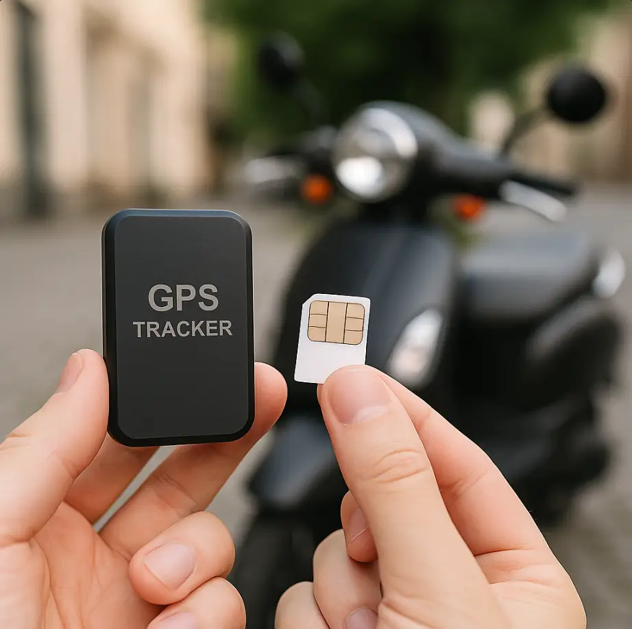 SIM gps til scooter